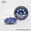 Diamond turbo cup wheels concrete